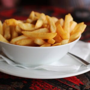 cynthia's african dishes - fried yam/plantain