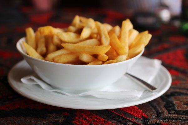 cynthia's african dishes - fried yam/plantain